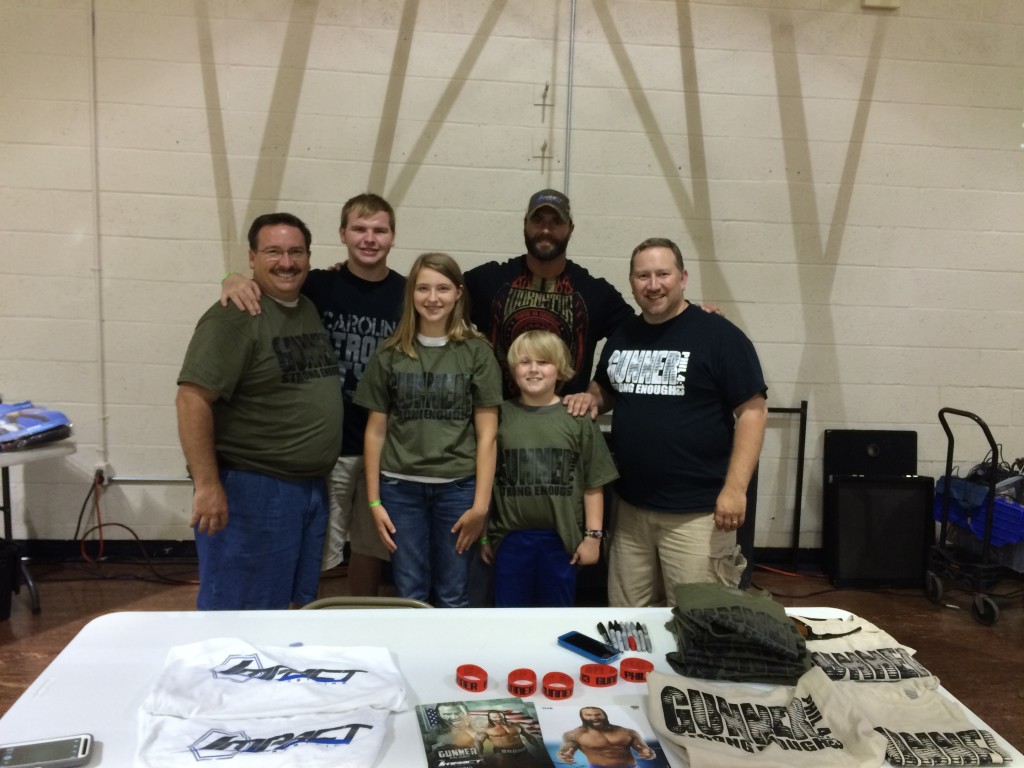 TNA's Gunner with our crew