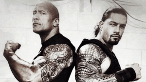 The Rock and Roman Reigns